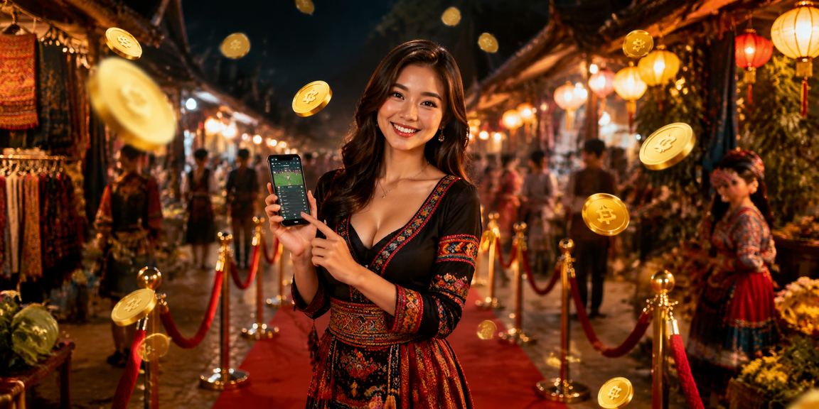 Khung cảnh sòng bạc di động tại chợ đêm Sapa